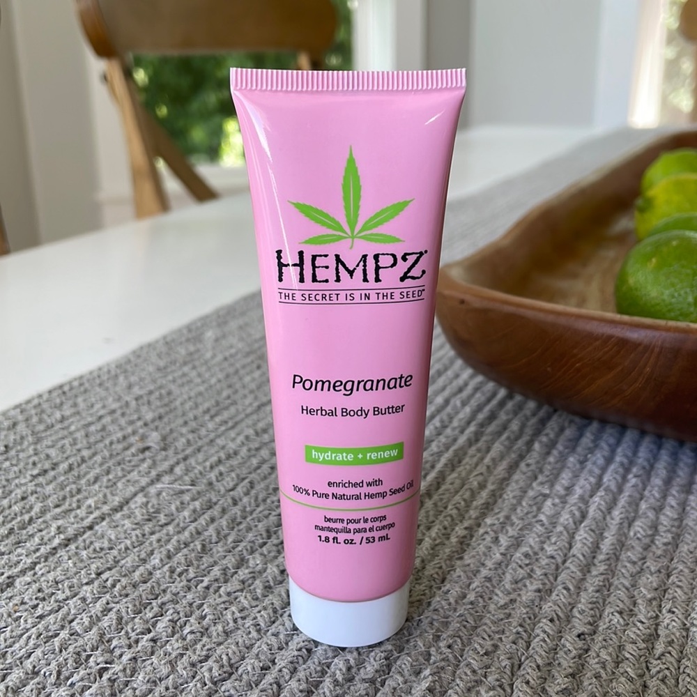 HEMPZ Pomegranate Herbal Body Butter 1.8 oz NIB